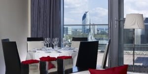 park plaza dining area