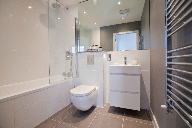 One White's Row bathroom