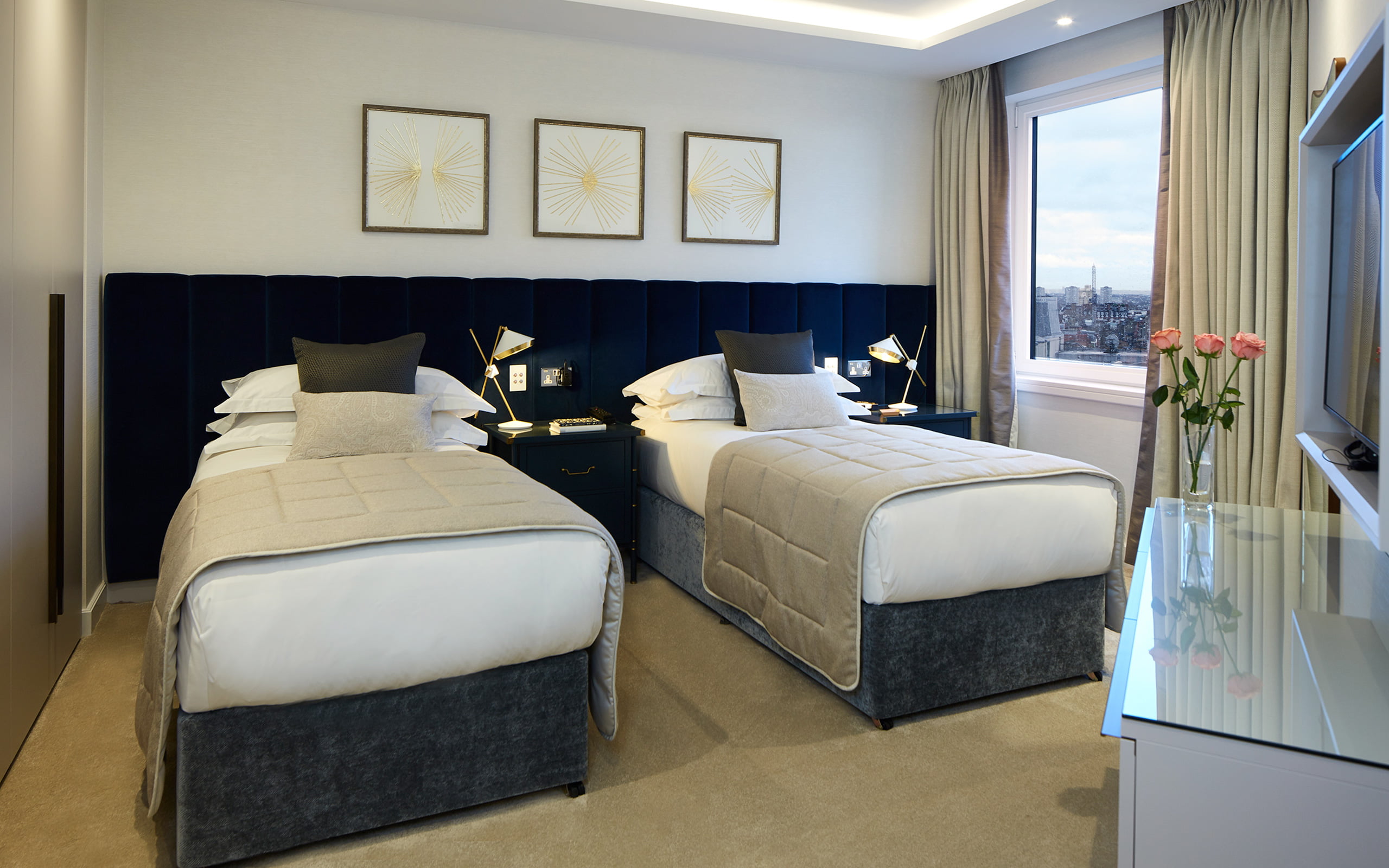 Cheval Gloucester Park Twin Bedroom