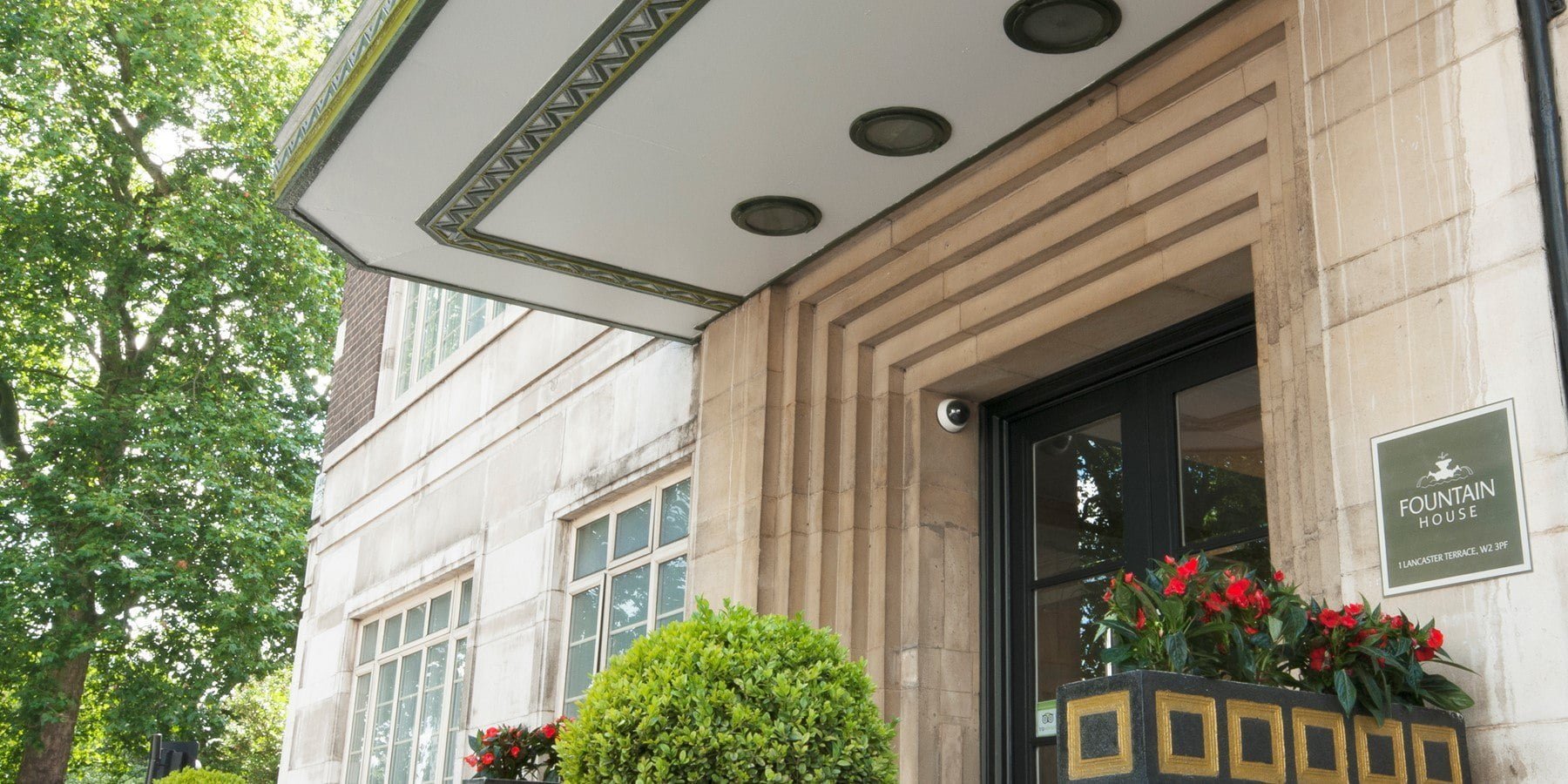 fountain house entrance