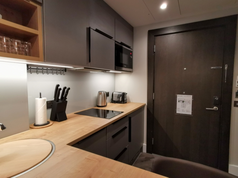 Staybridge Suites Vauxhall new kitchen