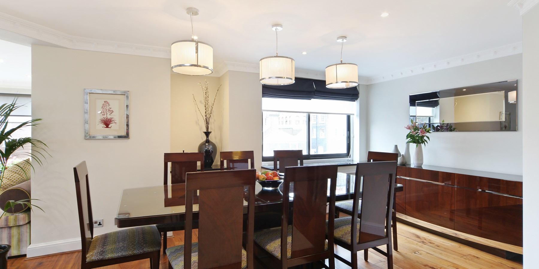 mayfair house penthouse dining room