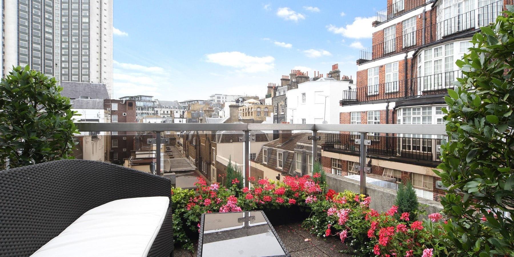 mayfair house terrace