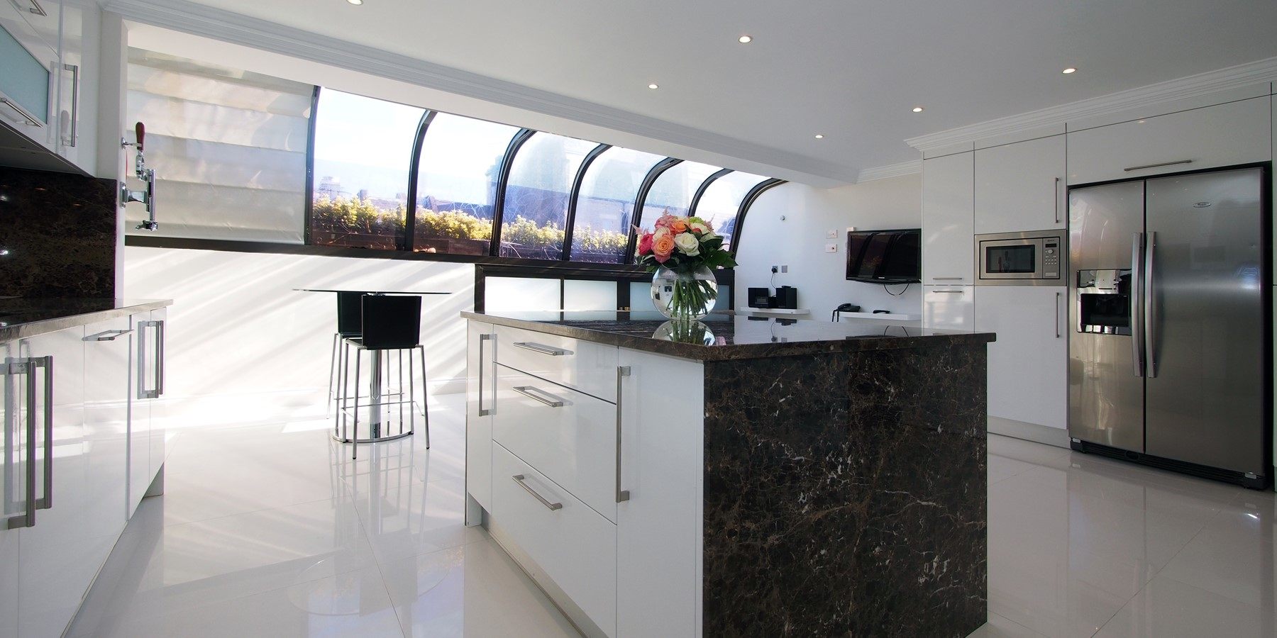mayfair house penthouse kitchen