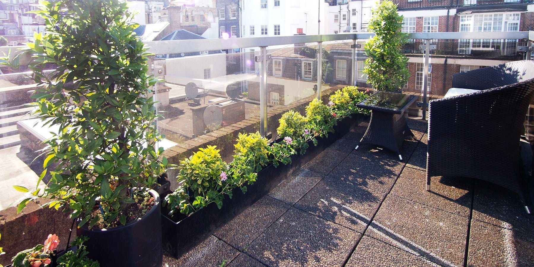 mayfair house terrace