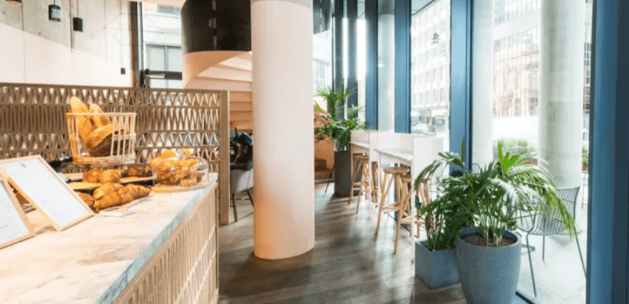 Leman Locke Aldgate Breakfast Area