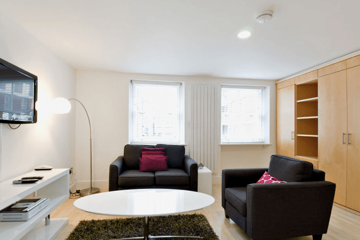 St Christopher's Place / James Street living room