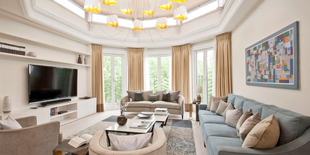 fountain house penthouse living room