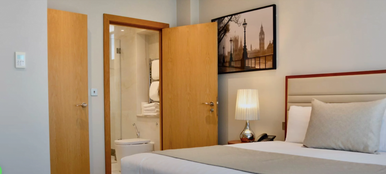 Sanctum Belsize Road NW6 Bedroom Bathroom