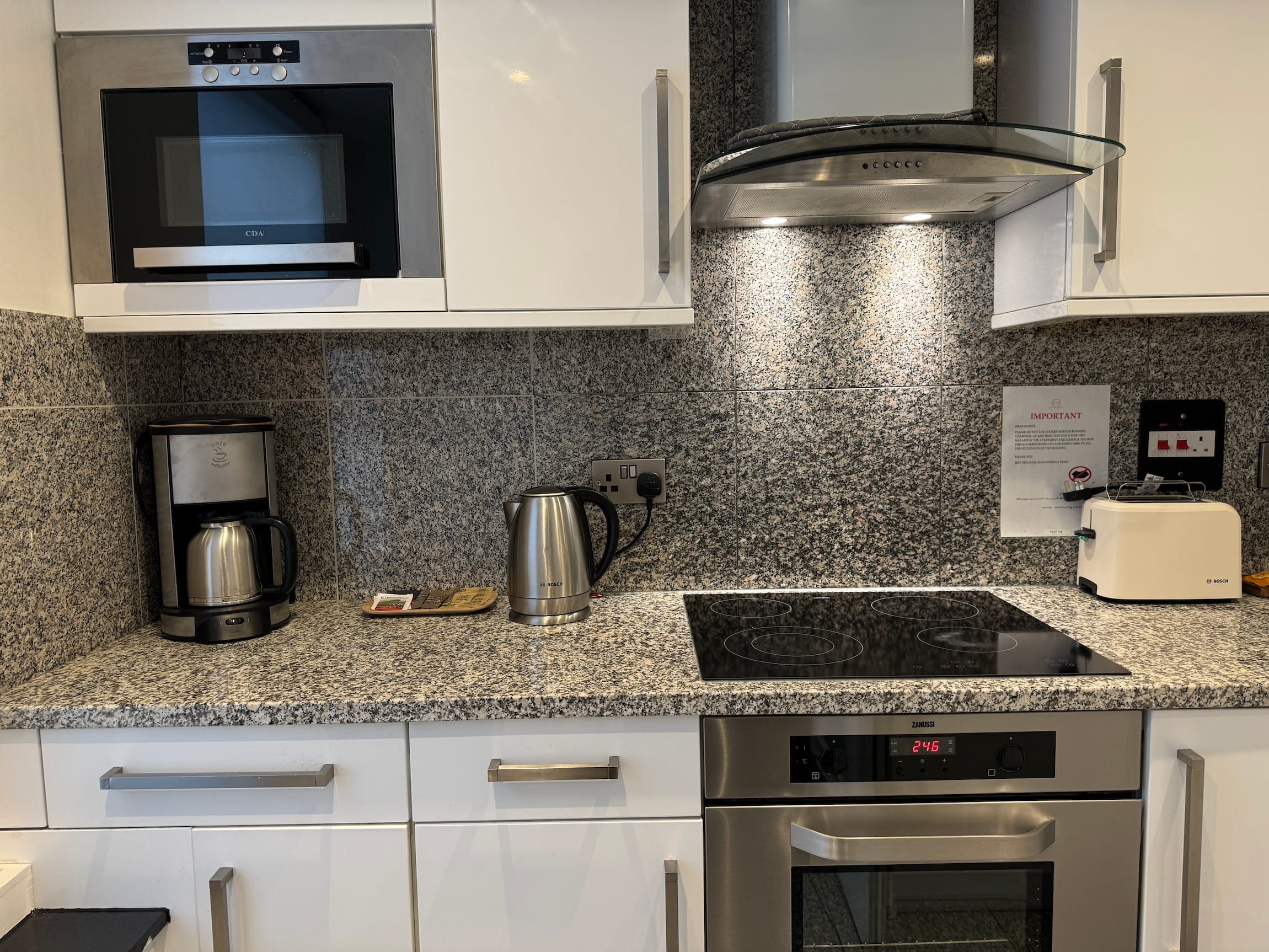 Mayfair House Apartments Kitchen