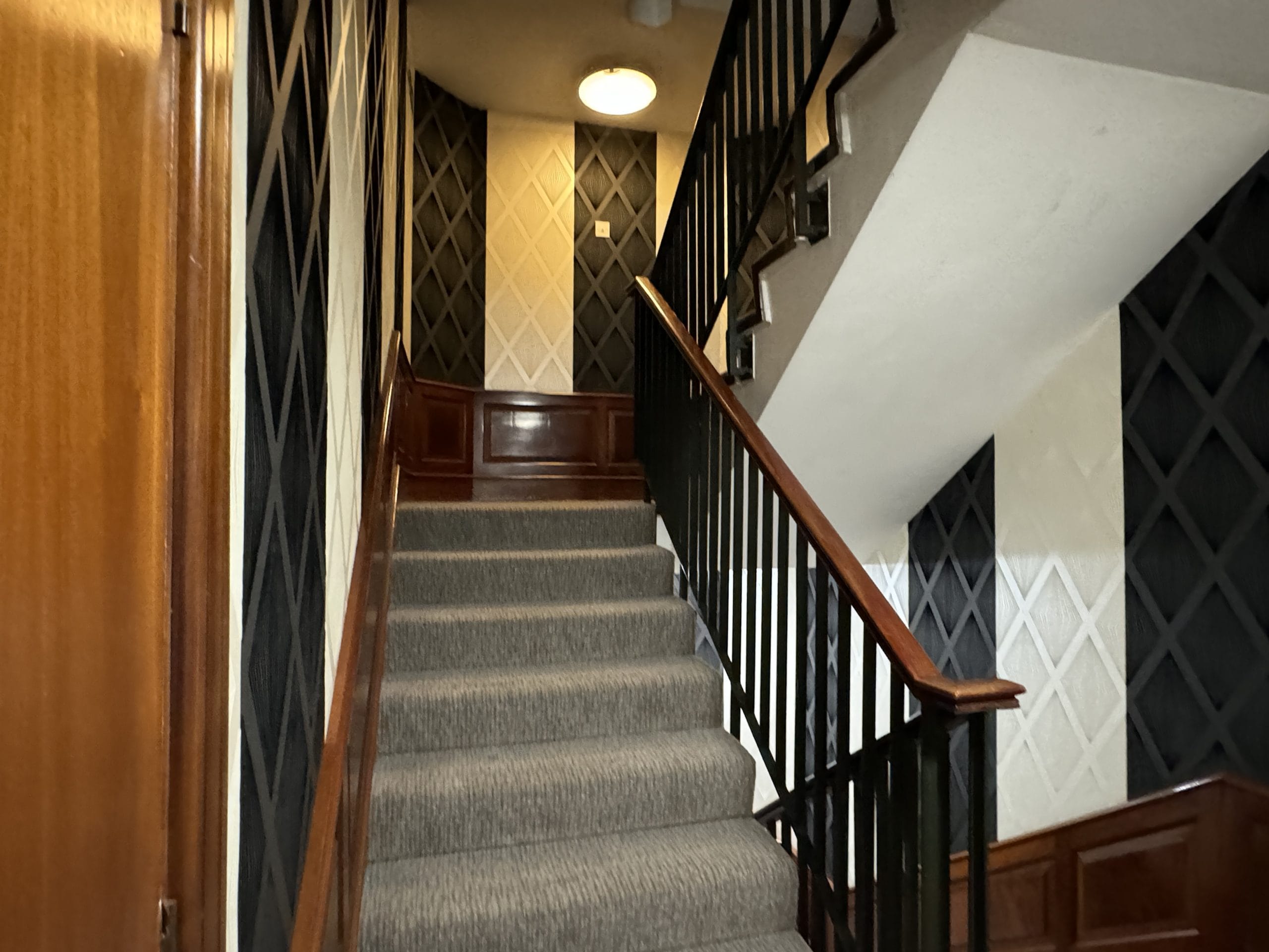 Mayfair House Apartments Staircase