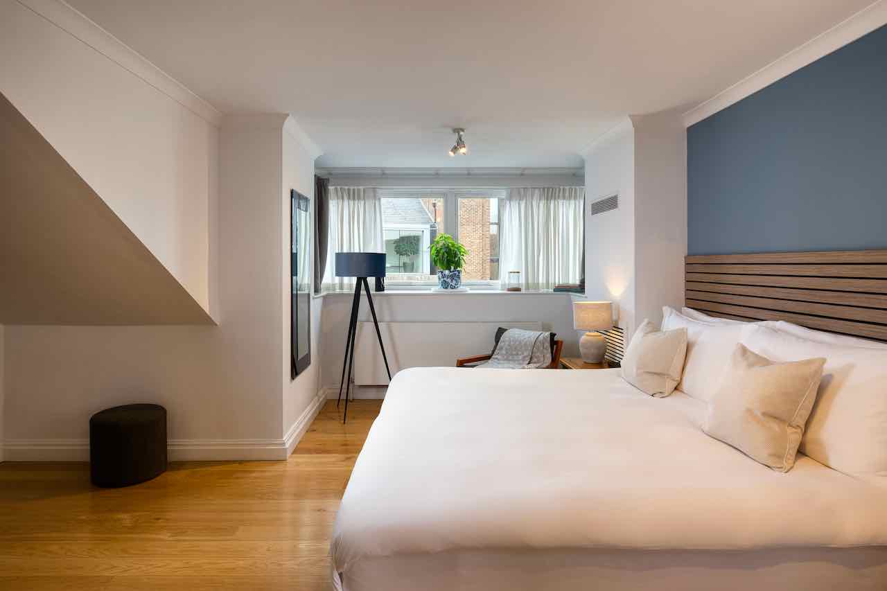 Monarch House Contemporary Bedroom with Large Bed