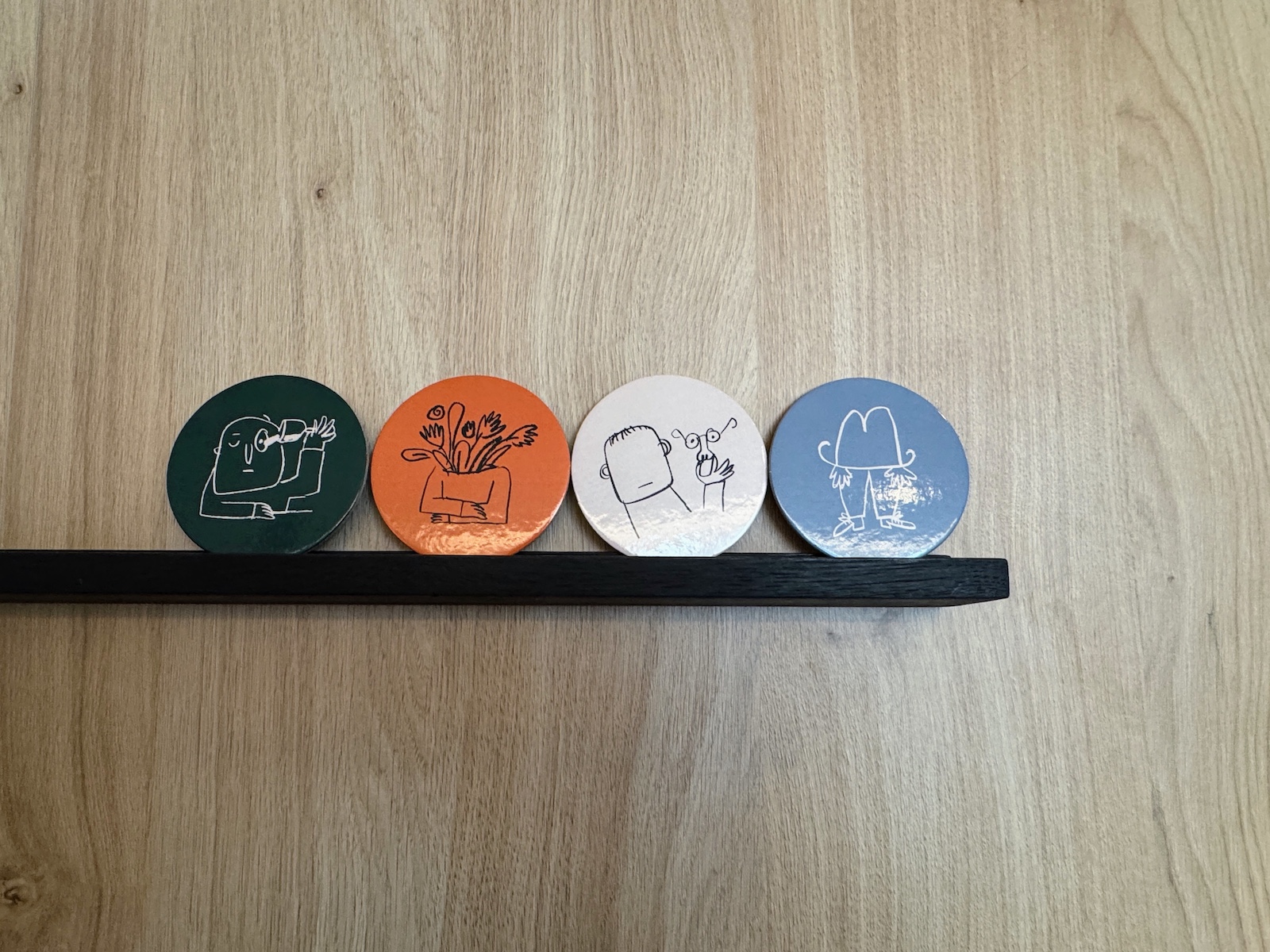 Wilde Liverpool Street drinks mats