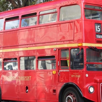 Red London bus
